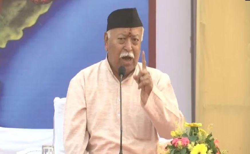 janjati gaurav diwas par sarsanghchalak ji 