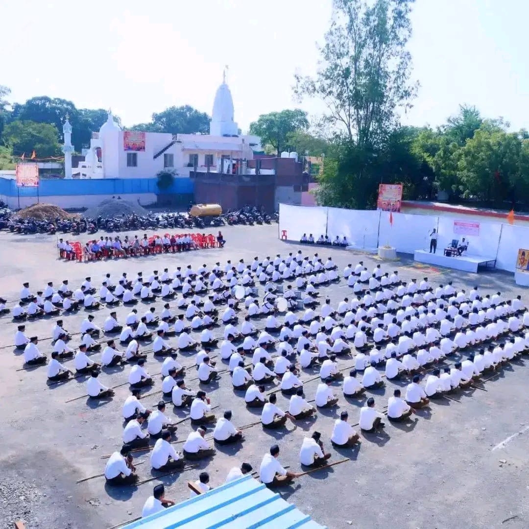 संघ की शाखा से व्यक्ति निर्माण और व्यक्ति निर्माण से राष्ट्र निर्माण होता है - श्री सुरेंद्र सिंह