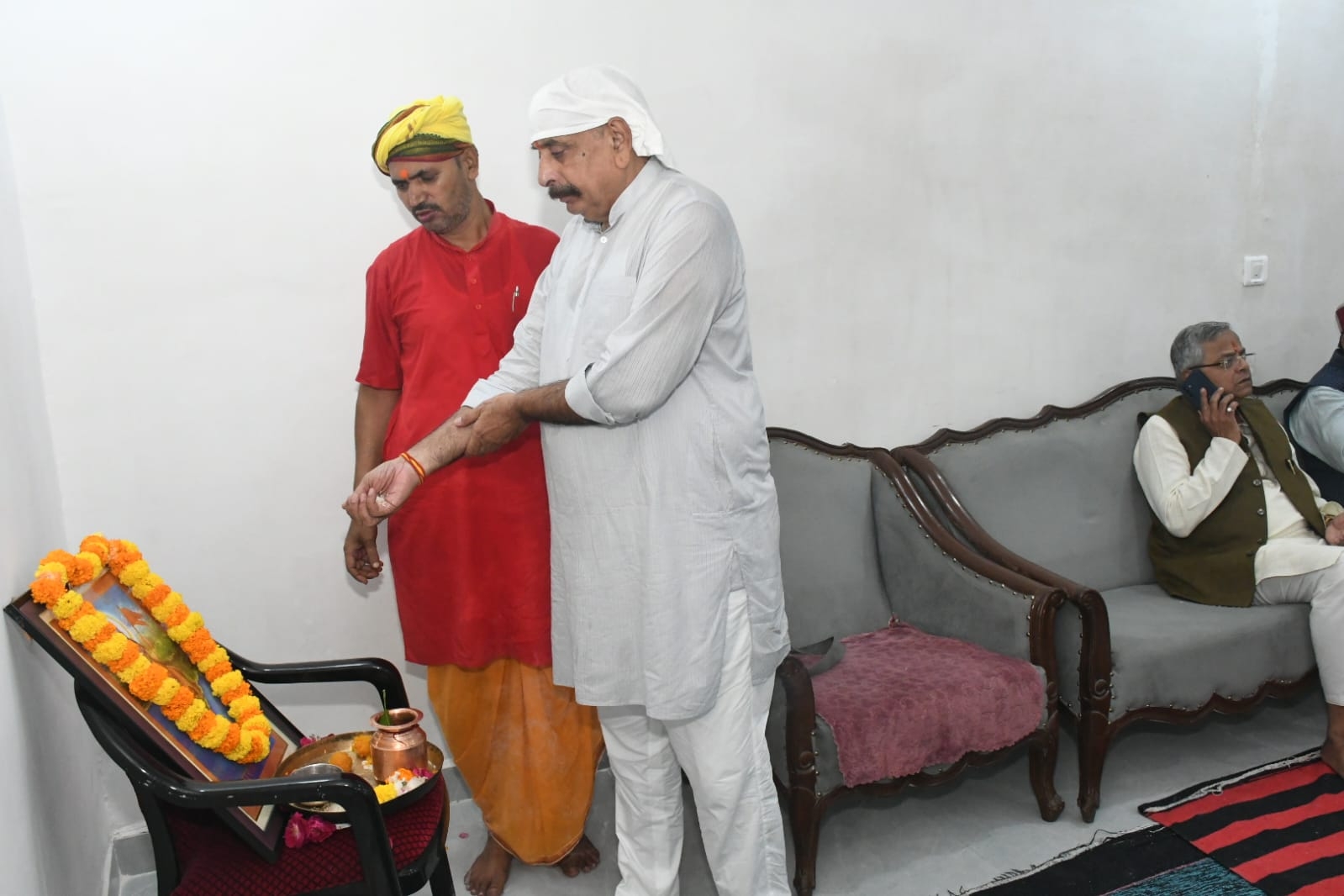 शताब्दी संकल्प शिविर का भूमि पूजन संपन्न, कार्यालय का हुआ उद्घाटन