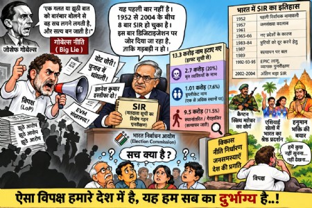 अपने देश का दुर्भाग्य..!