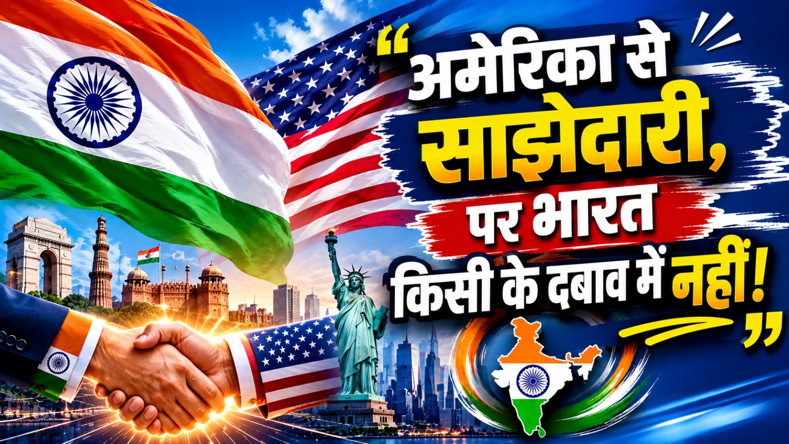 भारत अमेरिका साझेदारी 
