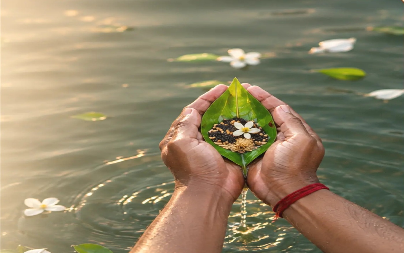 the-banks-of-the-narmada-are-a-magnificent-confluence-of-tarpan-ritual-offering-to-ancestors-remembrance-of-ancestors-and-spiritual-experience