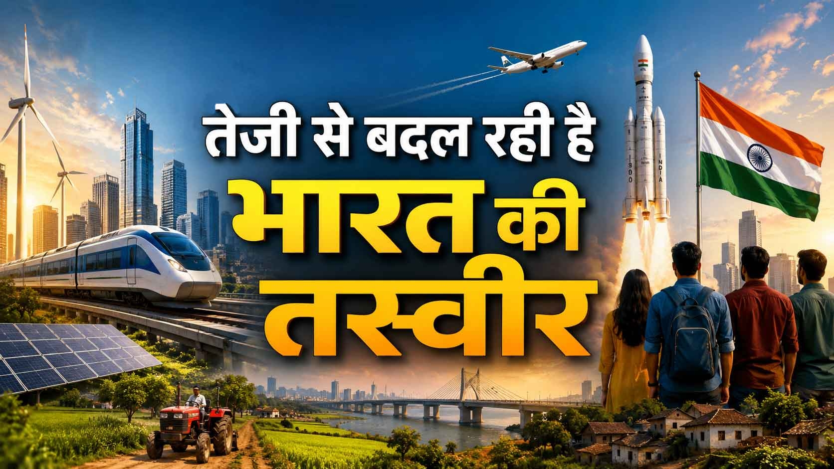 तेजी से बदल रही है भारत की तस्वीर